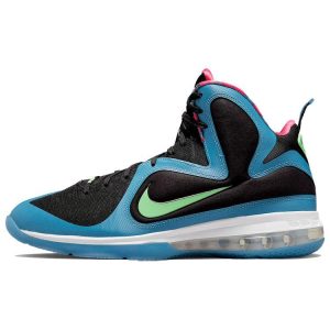 Nike LeBron 9 South Coast Blue Black Lime-Glow (DO5838-001)