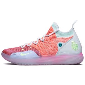 Nike Zoom KD 11 EYBL Pink Hot-Punch Pure-Platinum-Twilight-Pulse-Lime-Blast (AO2604-600)