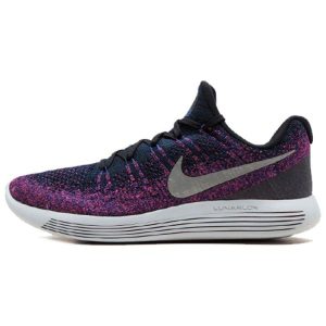 Nike LunarEpic Low Flyknit 2 Hyper Punch Royal Black Deep-Royal-Blue-Hyper-Punch-Reflect-Silver (863779-015)