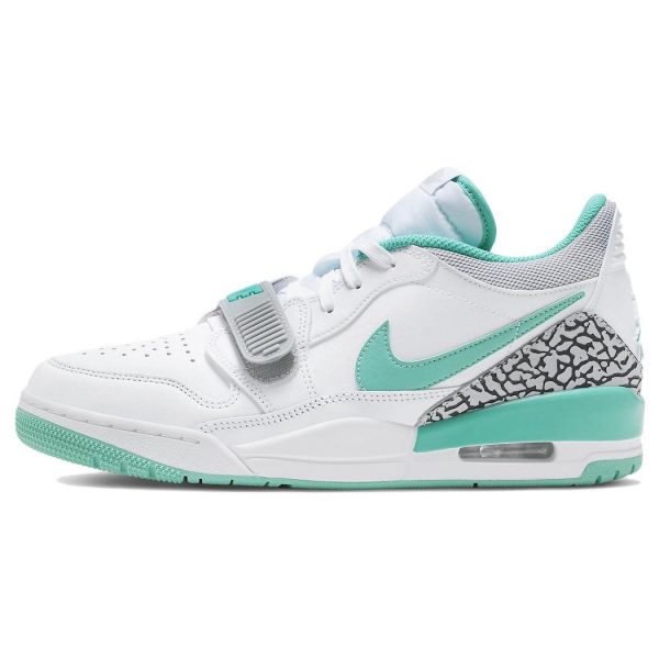 Air Jordan Jordan Legacy 312 Low White Washed Teal   Wolf-Grey (CD7069-130)