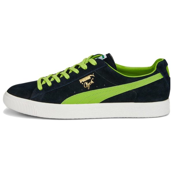 Puma Clyde Made in Japan Clydezilla -   Navy Lime Smash (390085-02)