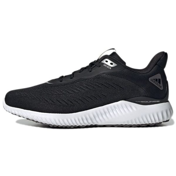 adidas Alphabounce Black Silver Metallic Core-Black Grey-Four (GX4150)