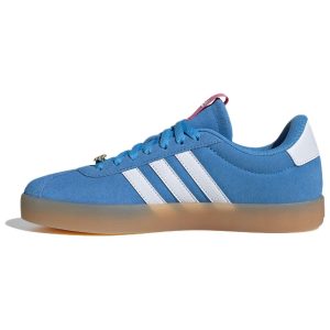 Adidas   VL Court 30 Blue Burst Gum Cloud-White Pink-Fusion (ID9074)