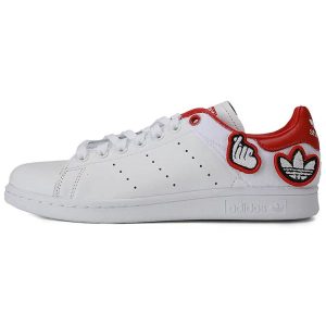 adidas Stan Smith Valentines Day White Cloud-White Scarlet (FY3130)