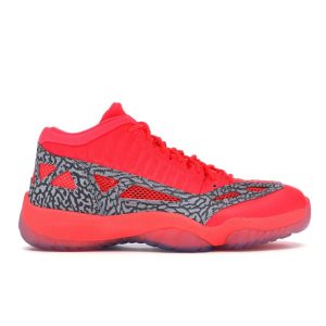 Air Jordan 11 Retro Low IE Flash Crimson Orange Flash-Crimson-Cement-Grey (919712-600)