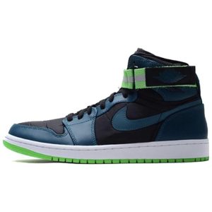 Air Jordan 1 High Strap Green Spark Black Teal-White-Light Green-Spark (342132-013)