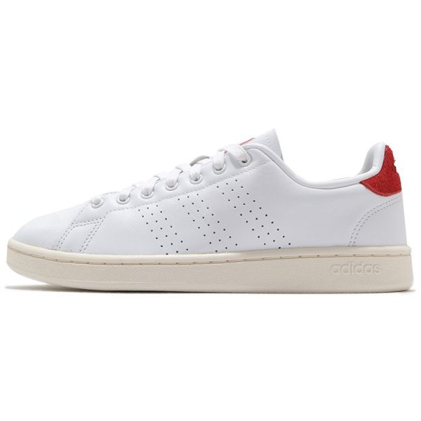 Adidas Advantage White Vivid Red   Cloud-White (FY8808)