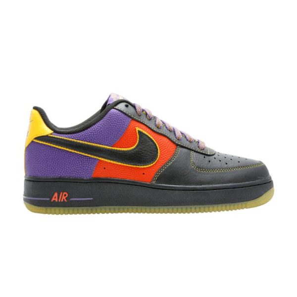 Nike Air Force 1 Premium All-Star 08 Qk Nba All-Star 2009 Black Black-Varsity-Maize (361649-001)