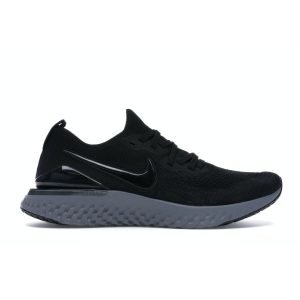 Nike Epic React Flyknit 2 Black Anthracite Black-Anthracite-Gunsmoke-White (BQ8928-001)