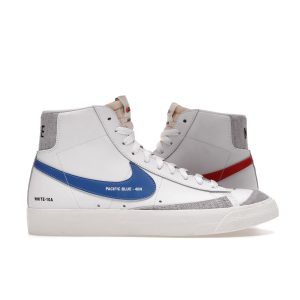 Nike Blazer Mid 77 Color Code     Pacific-Blue Habanero-Red (DA2142-146)