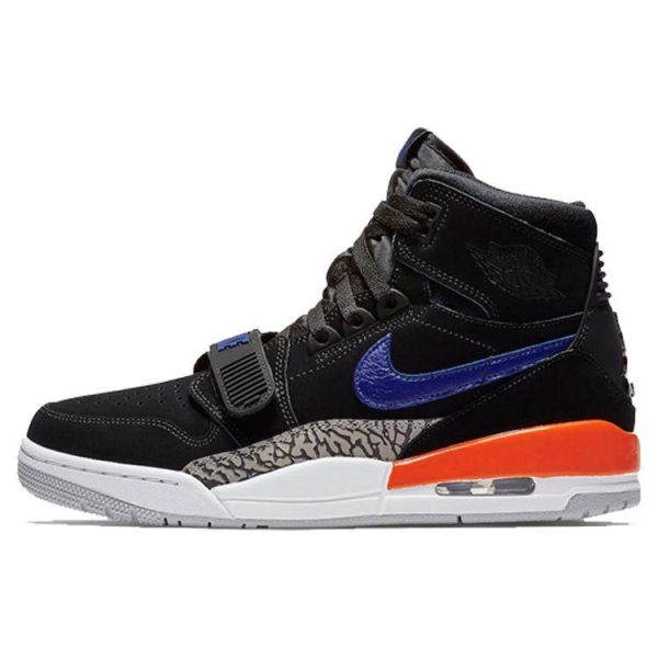 Air Jordan Jordan Legacy 312 Knicks   Black Rush-Blue-Brilliant-Orange (AV3922-048)