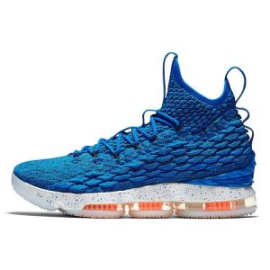 Nike LeBron 15 Hardwood Classics Blue Photo-Blue Photo-Blue-Total-Orange (897648-400)