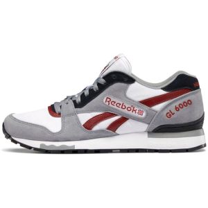 Reebok GL 6000 Pure Grey Red Ember   Pure-Grey-5 Red-Ember Footwear-White (GX0433)