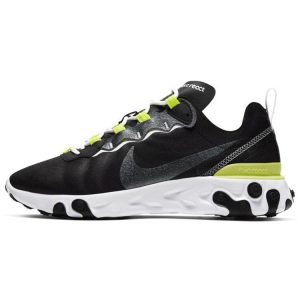 Nike React Element 55 SE Black Lemon Venom (CN3591-001)