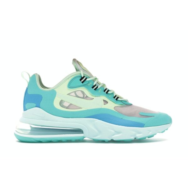 Nike Air Max 270 React Psychedelic Art  Hyper-Jade Frosted-Spruce-Barely-Volt (AO4971-301)