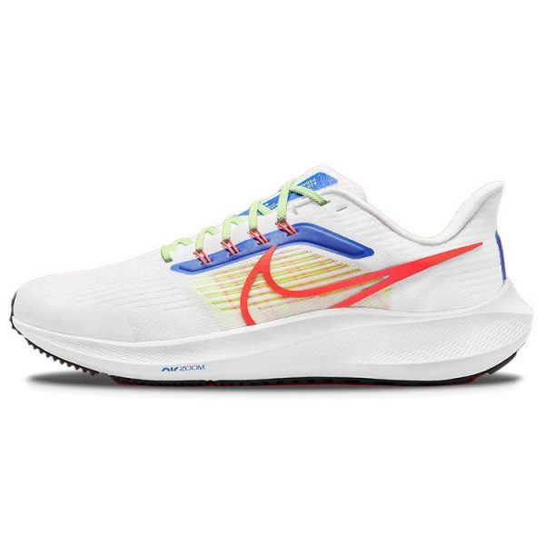 Nike Air Zoom Pegasus 39 White Racer Blue Crimson Volt Bright-Crimson (DX3354-100)