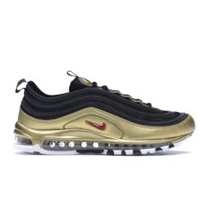 Nike Air Max 97 QS B-Sides Metallic Gold Black Varsity-Red-Metallic-Gold-White (AT5458-002)