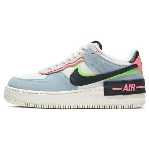 Nike Air Force 1 Shadow Sunset Pulse Blue Sail Light-Armory-Blue (CU8591-101)