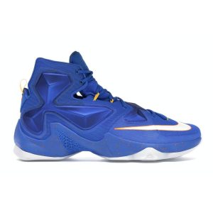 Nike LeBron 13 Balance Blue Soar White-Lsr-Orange-Ttl-Orng (807219-418)
