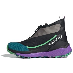 Adidas Stella McCartney x Terrex Free Hiker GORE-TEX Black Lilac Green   Core-Black Semi-Flash-Green Deep-Lilac (IG0019)