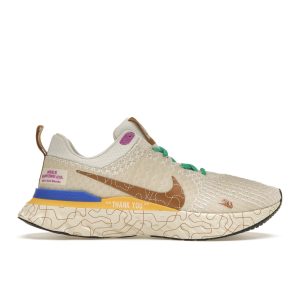 Nike React Infinity Run Flyknit 3 Premium Moving Company  Phantom Oatmeal (DZ3025-001)