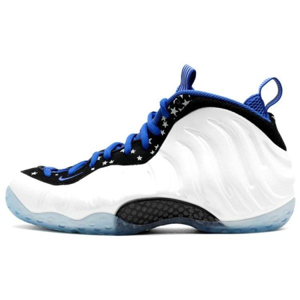 Nike Air Foamposite One Shooting Stars White Pearl Black-Royal (679085-101)