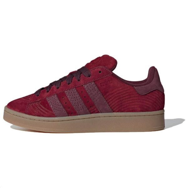 adidas Campus 00s Collegiate Burgundy Gum Red Maroon White-Tint (IF4335)