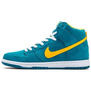 Nike Dunk High Pro SB Tropical Teal Univeristy-Gold-White (305050-371)