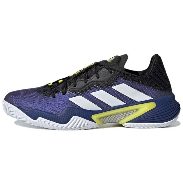 Adidas Barricade Black Blue Metallic   Cloud-White - (GZ8482)