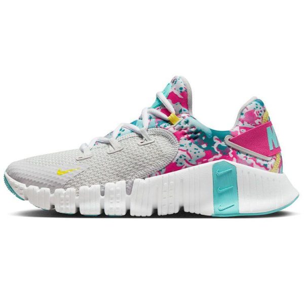 Nike Free Metcon 4 Graffiti Graphics  Photon-Dust Dynamic-Turquoise (DQ0304-001)