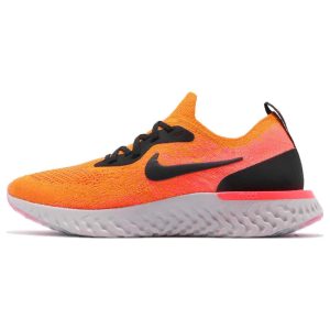 Nike Epic React Flyknit Copper Flash Orange Black-Flash-Crimson (AQ0070-800)