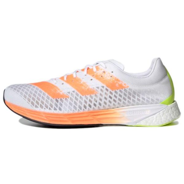 Adidas Adizero Pro White Screaming Orange   Cloud-White Solar-Yellow (FY0098)