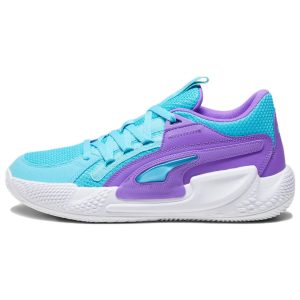 Puma Court Rider Chaos Bright Aqua Purple Glimmer (379013-06)