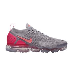 Nike Air VaporMax Flyknit 2 Grey Crimson Atmography-Grey Crimson-Pulse-Total-Crimson-Pure-Platinum-Sunset-Glow (942843-005)