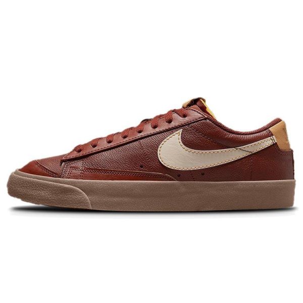 Nike Blazer Low 77 EMB Inspected By Swoosh Brown Oxen-Brown Elemental-Gold (DQ7670-20041)