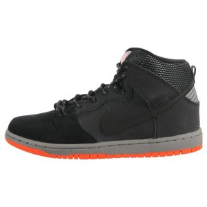 Nike Dunk High Prm Shield Black Black-Rflct-Slvr-Mdm-Gry (684805-001)