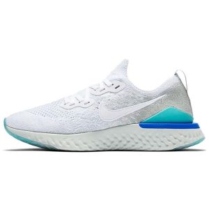 Nike Epic React Flyknit 2 Pure Platinum White Pure Platinum Wolf Grey White BQ8928 004 SNEAKER SEARCH