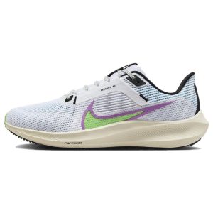 Nike Air Zoom Pegasus 40 SE White Multi-Color Mismatch Pale-Ivory Rush-Fuchsia (FJ1051-100)