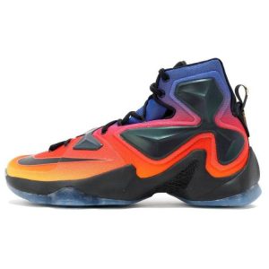 Nike LeBron 13 DB Orange Laser-Orange Court-Purple-Black (838989-805)