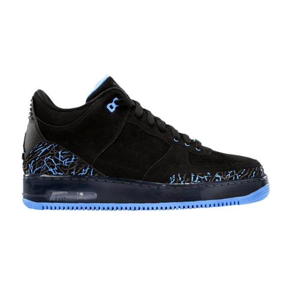 Air Jordan Fusion 3 Black University Blue University-Blue-Anthrct (323626-041)