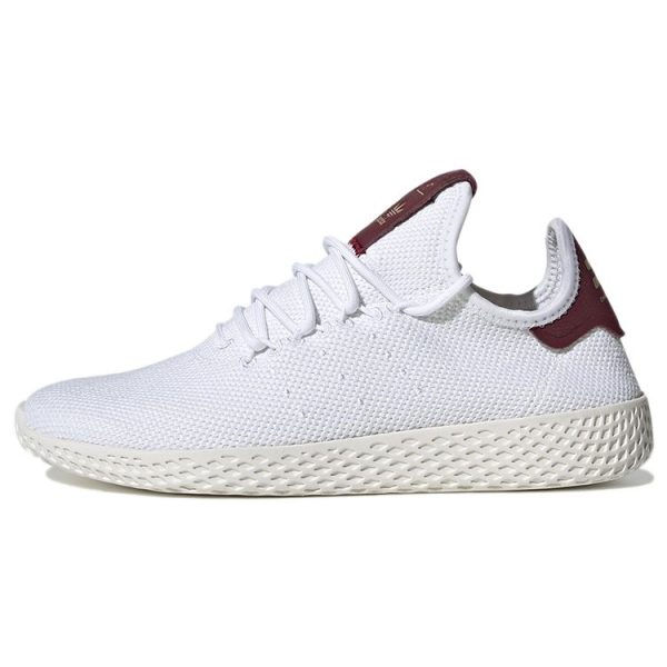 adidas Pharrell Williams x Tennis Hu Collegiate Burgundy   White Footwear-White (D96443)