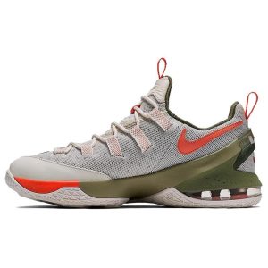 Nike LeBron 13 Low Premium Phantom White Phantom-Neutral-Olive-Turf-Orange (849783-002)