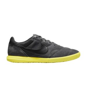 Nike Premier 2 Sala IC Dark Smoke Grey Yellow Strike (AV3153-007)
