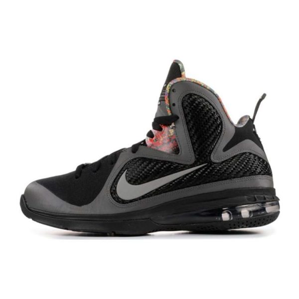 Nike LeBron 9 BHM Grey Midnight Fog Back (530962-001)