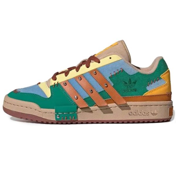 adidas Melting Sadness x Forum Exhibit Low Puppet  -   Tech Copper Multi-Color Active-Gold Pale-Nude (GW8725)