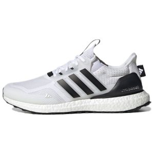 adidas UltraBoost 50 White Black Cloud-White Core-Black Solar-Red (GX3079)