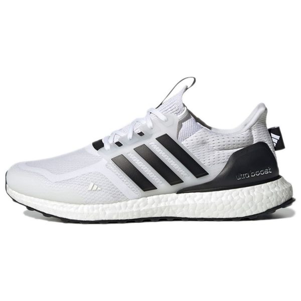 adidas UltraBoost 50 White Black Cloud-White Core-Black Solar-Red (GX3079)
