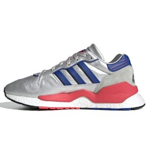 adidas ZX 930 EQT Silver Metallic Powder-Blue Shock-Red (EF5558)