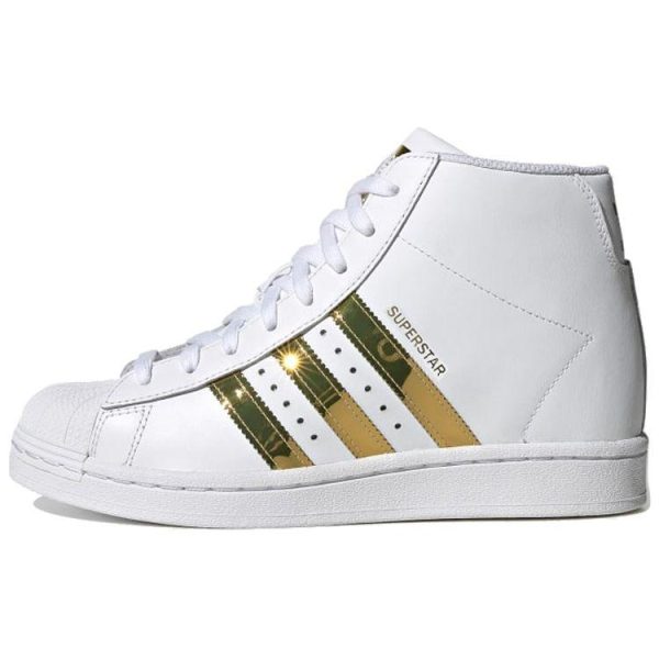 adidas Superstar Up White Gold Metallic   Cloud-White Core-Black (FW3905)