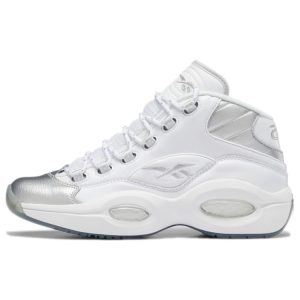 Reebok Question Mid 25th Anniversary White Footwear-White Silver-Met (GX8563)